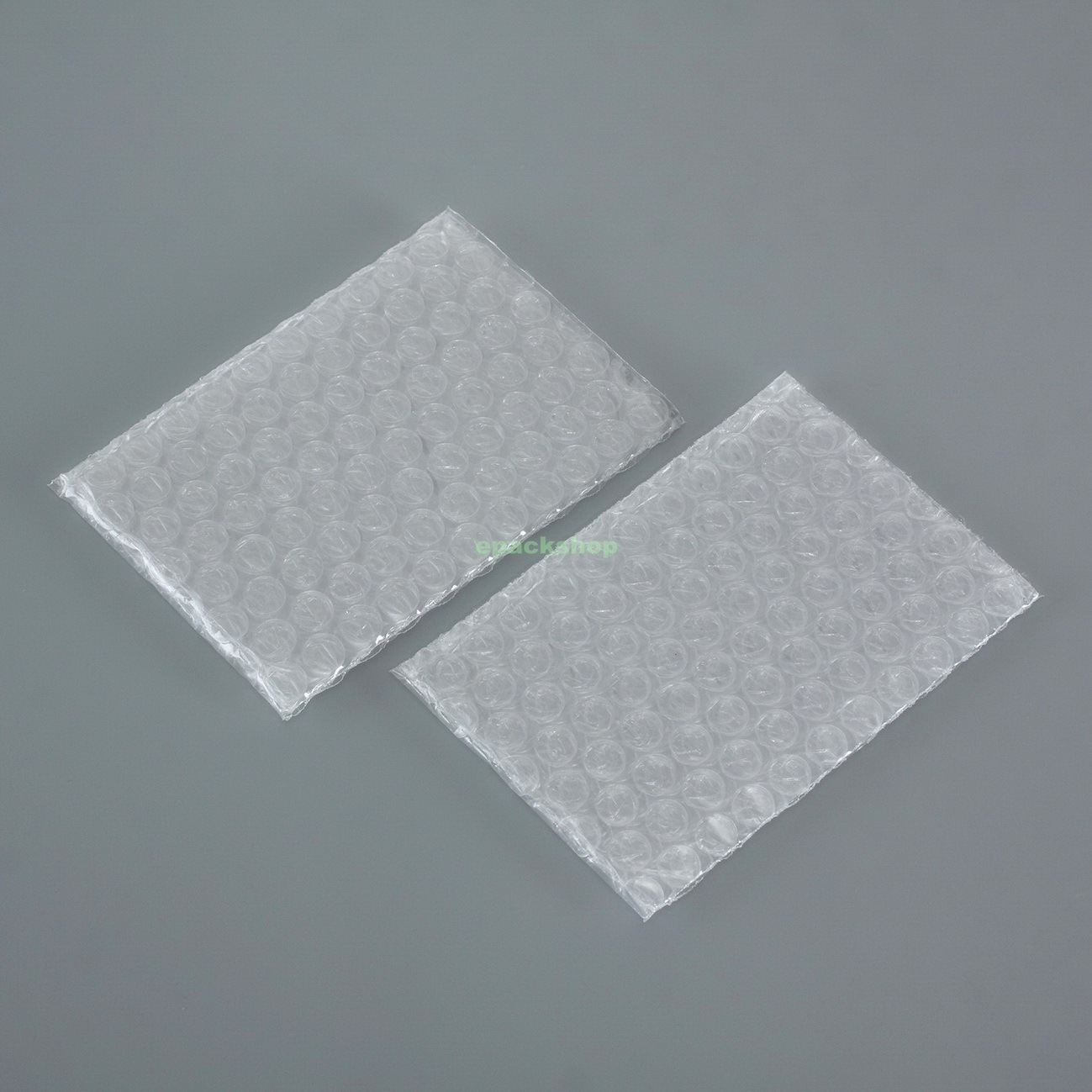 20 Bubble Bags 3″ x 5.9″_80 x 150mm Plastic Clear Poly Envelope Packing Pouches