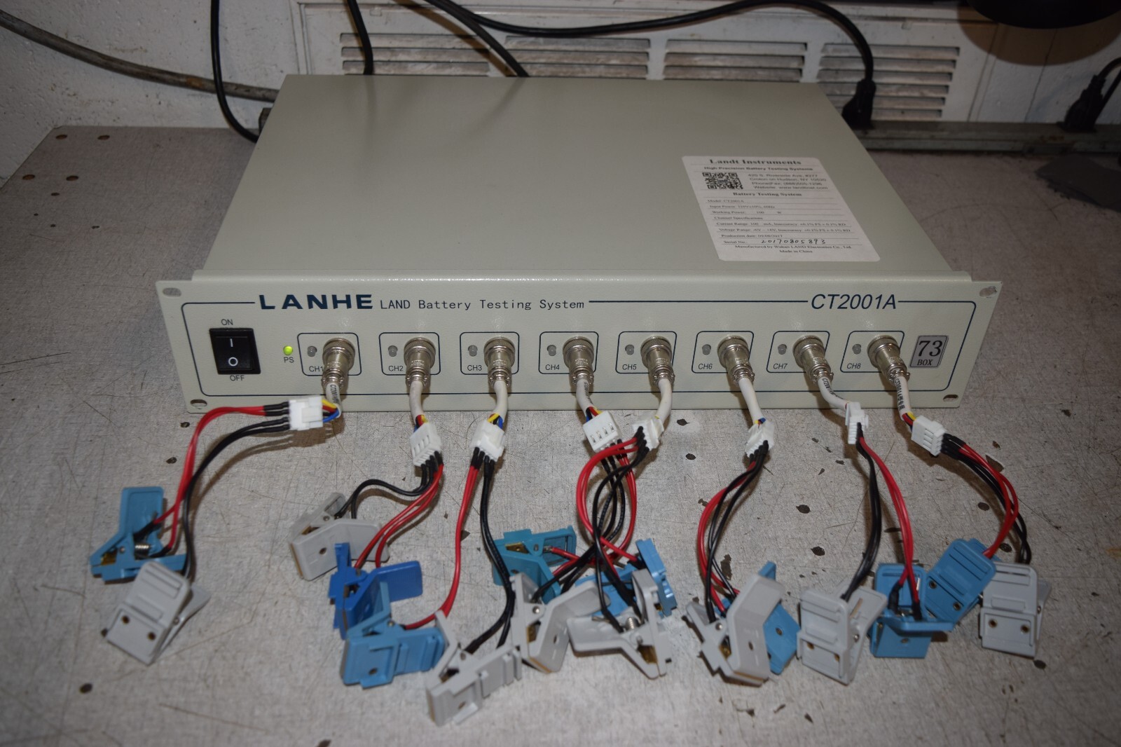 Lanhe Land CT2001A Battery Testing System