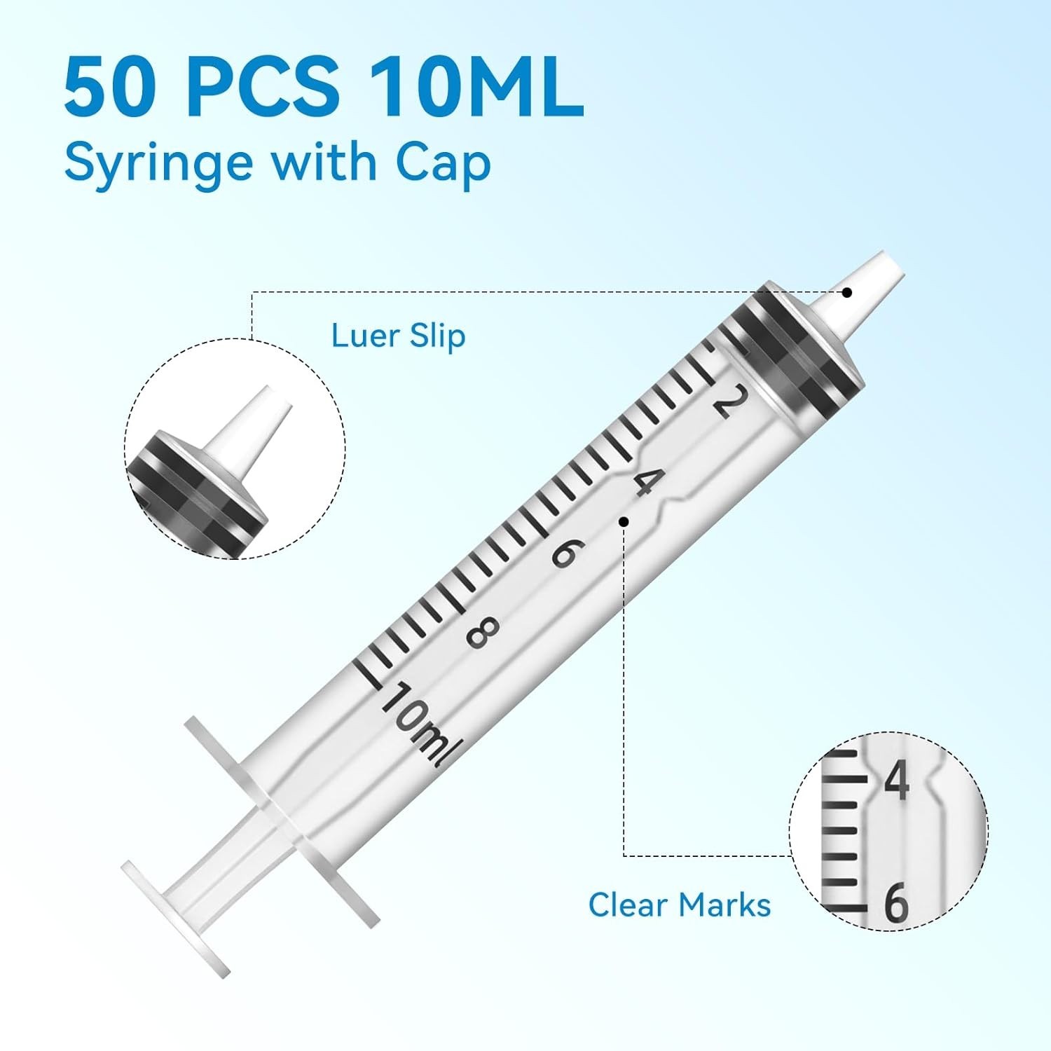 10ml for Liquid, Scientific Labs, Oral, Measurement, Individually Wrapped 50 Pac