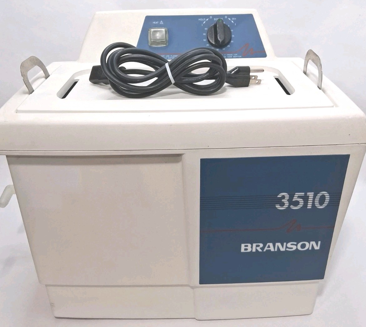 BRANSON 3510 ULTRASONIC CLEANER 3510R-MTH HEATED Bransonic