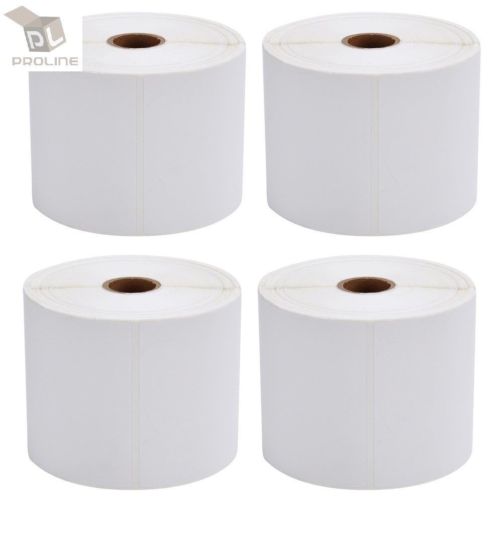 10 Rolls Direct Thermal Shipping Labels 500/roll 4×6 For Zebra ZP450 Eltron 2844