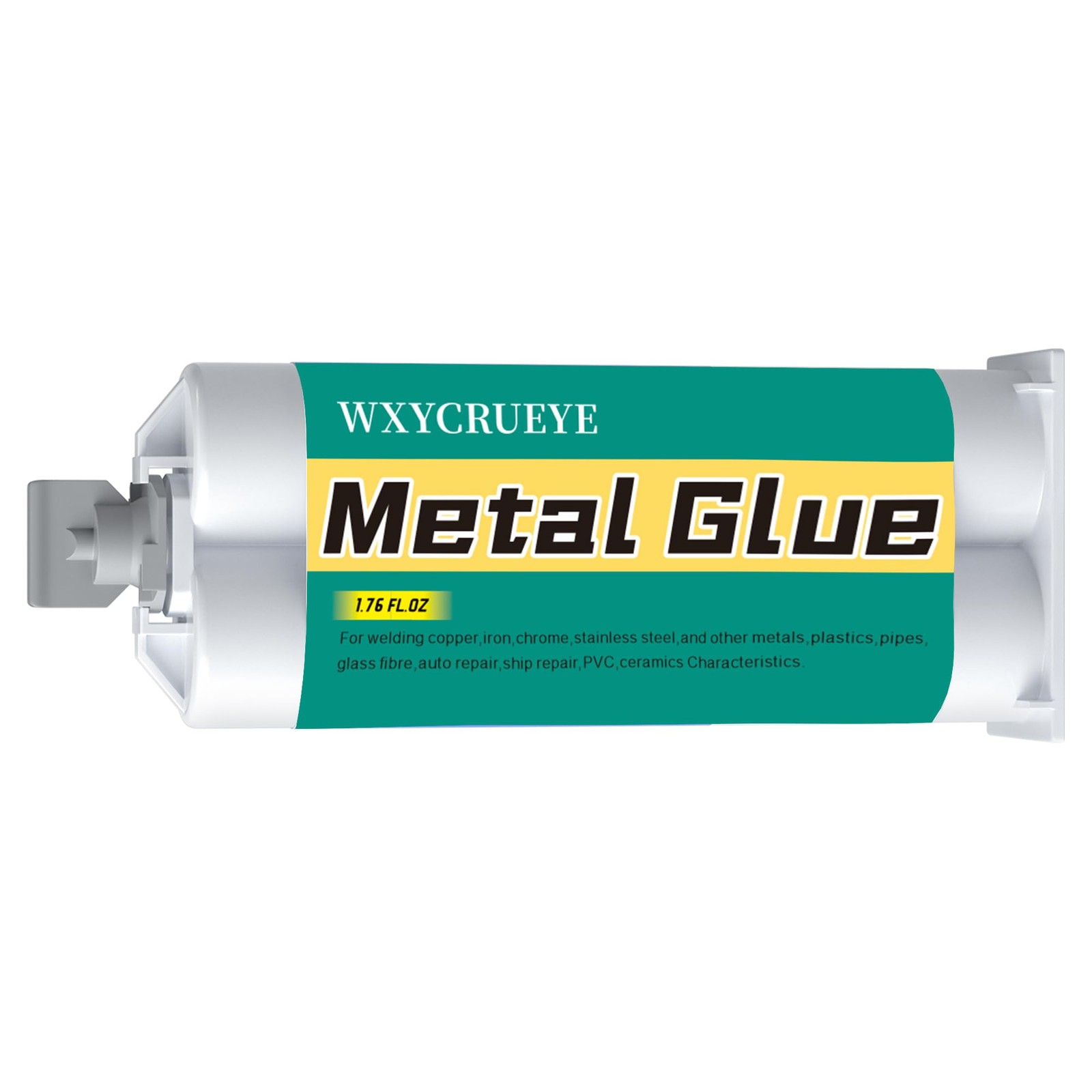 Metal Glue, Heavy Duty Waterproof Epoxy Adhesive for Metal Repair, Welding High