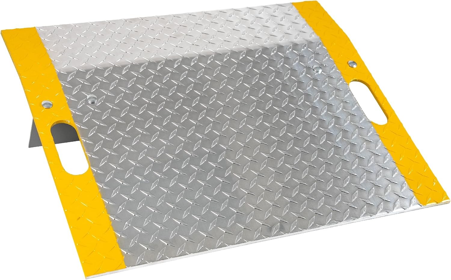 Dock Loading Ramp Aluminum Dock Plate 0.42″ Thick Industrial Shed Ramp 3500LBS