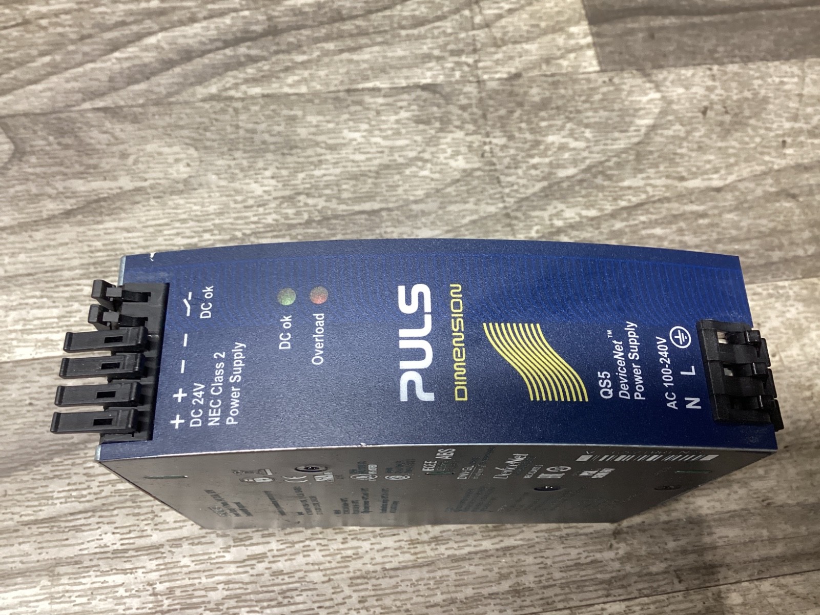 PULS Dimension QS5.DNET NEC Class 2 Power Suppy #135N158