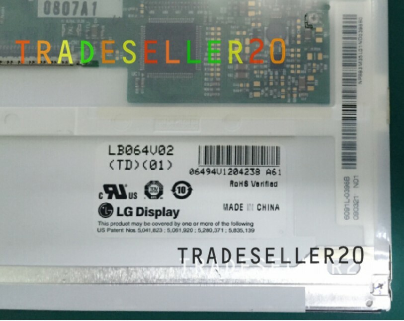 NEW FOR LG LB064V02-TD01 6.4-inch 640*480 LCD display PANEL 90 Days Warranty