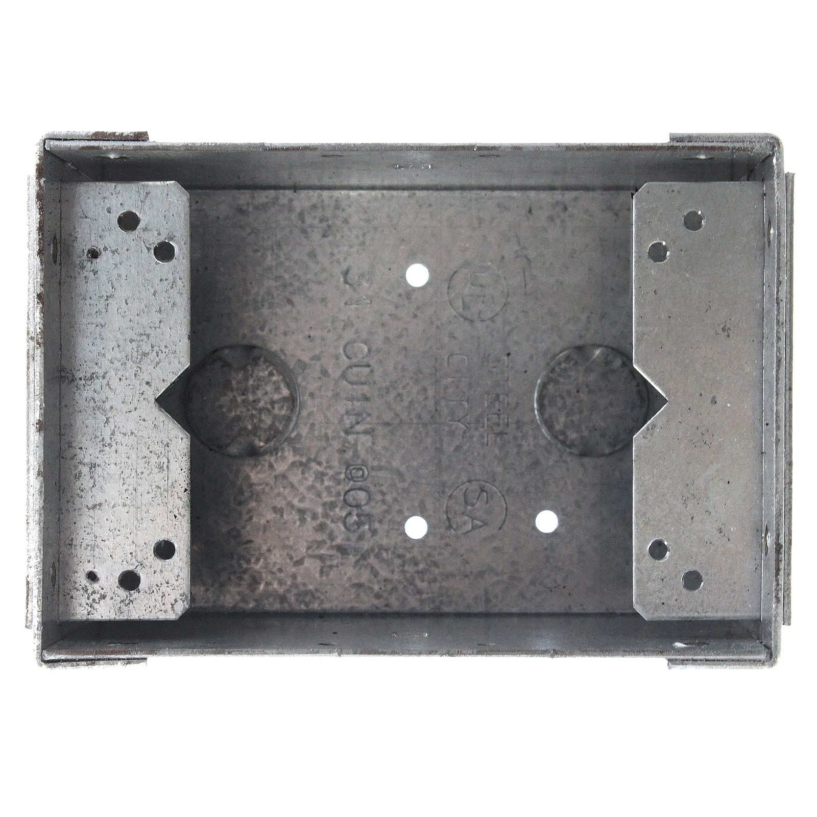 THOMAS & BETTS STEEL CITY 61W FLOOR BOX GALVANIZED STAMPED STEEL FOR WOOD FLOORS