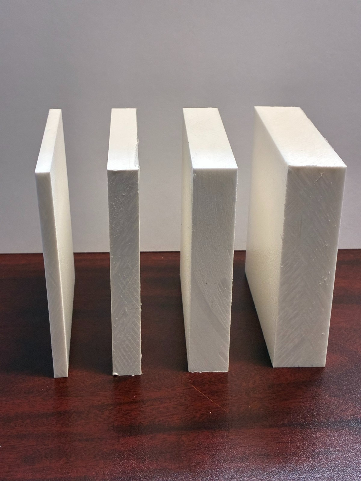 HDPE Marine Board Plastic Sheet – 3/4″ Thick (19mm) – White – 12″ x 27″