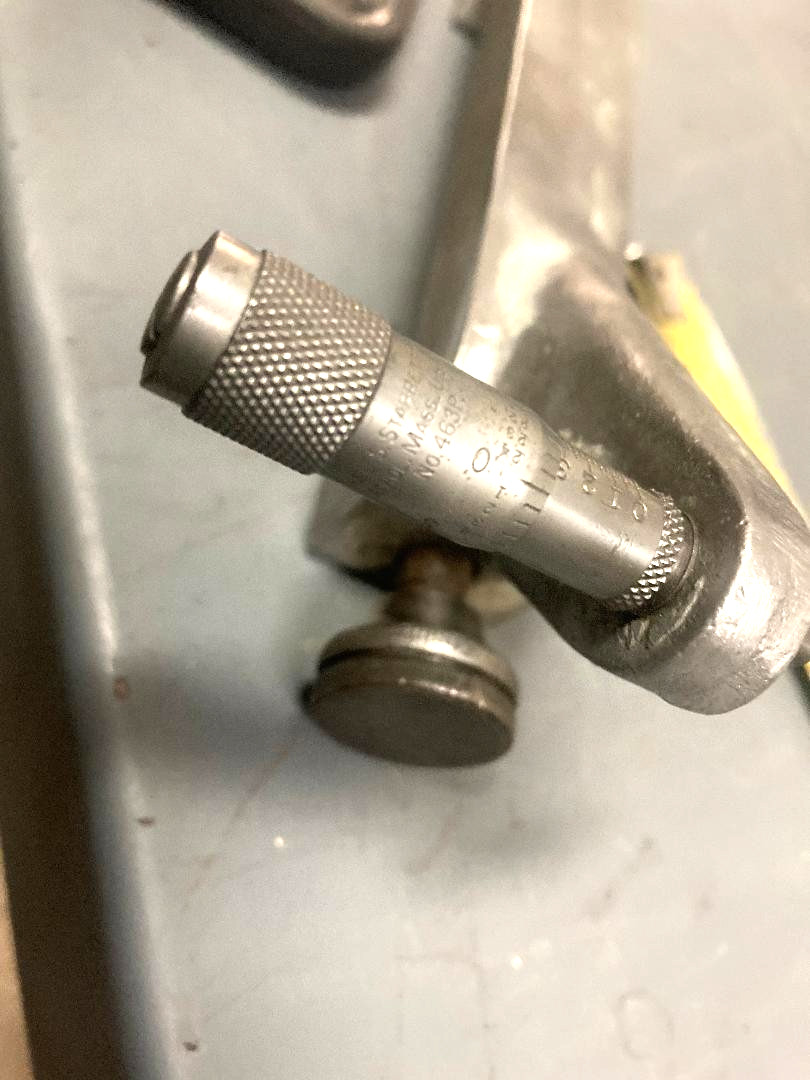 HARDINGE LATHE MICROMETER STOP SMALL DOVERAIL MOUNT