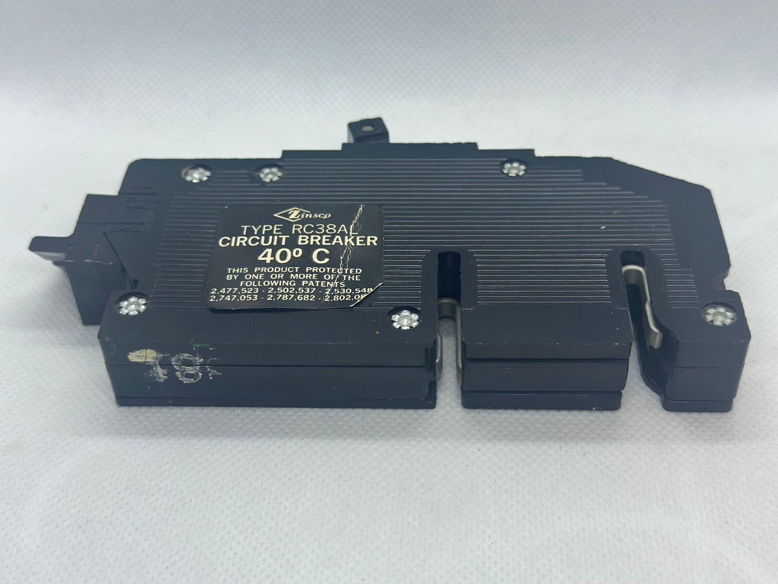 ZINCO RC38AL 50 AMP / 50 AMP BREAKER TANDEM CIRCUIT BRAKER 120V/240V RC3850