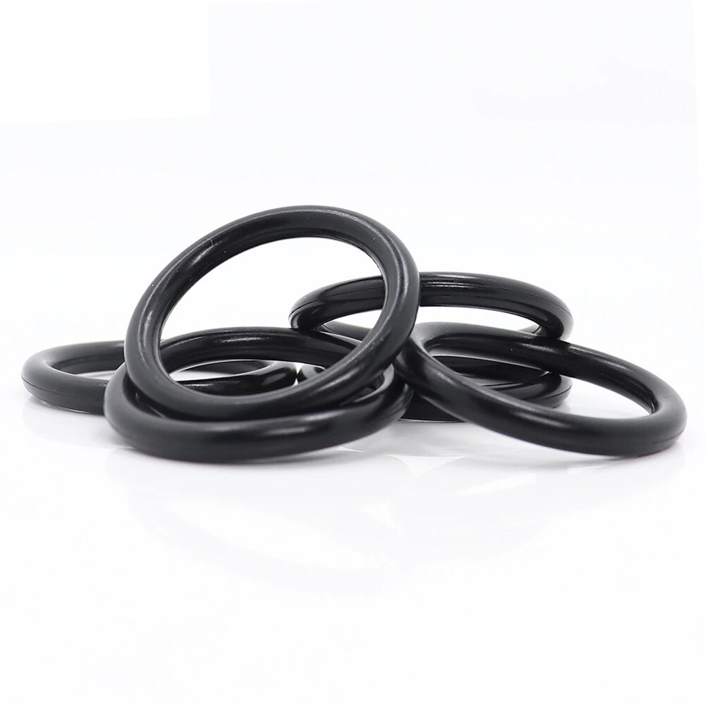 O-Rings 4mm Cross Section NBR Nitrile Rubber 12mm~450mm ID Oil Resistant Seals
