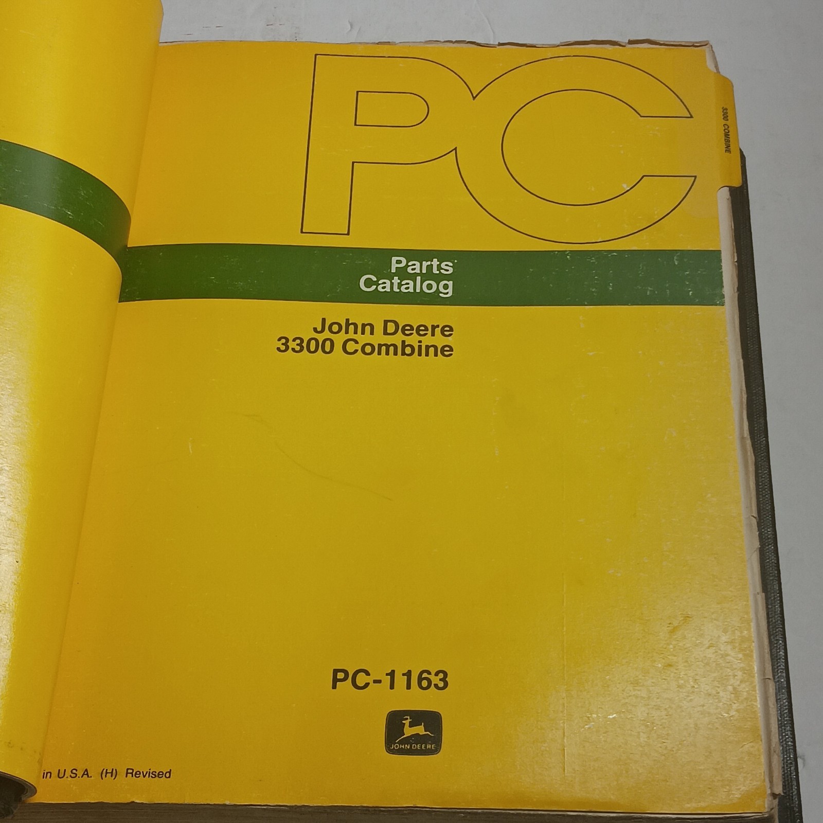 Genuine John Deere 4400 3300 ABI-101 PC1177 Combine 4 books in 1 Binder PC-1164