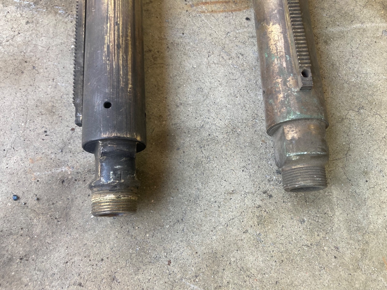 2 Victor barrel torches. Machine Torch. Oxyacetylene barrel torch. Oxyacetylene