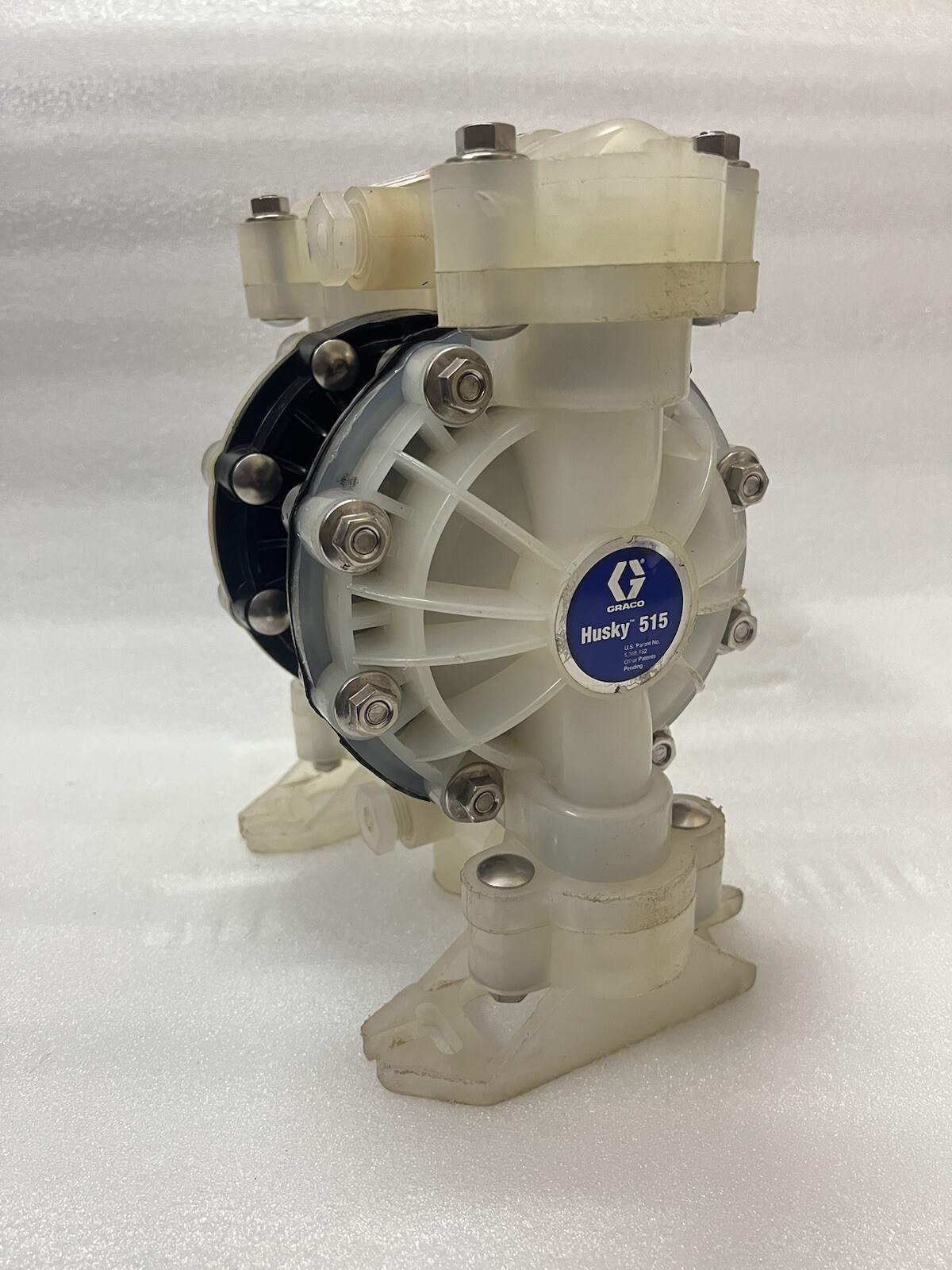 GRACO HUSKY 555 D52911 DOUBLE DIAPHRAGM PUMP MAX GMP 15–57(BASE BROKEN)