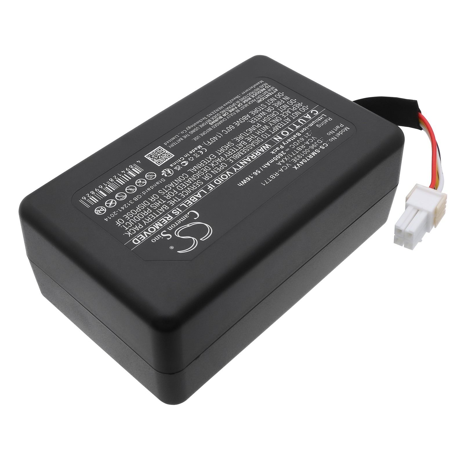 CS Battery For Samsung PowerBot R7040,VR2AK9350WK,DJ96-00193E,VCA-RBT71 Vacuum
