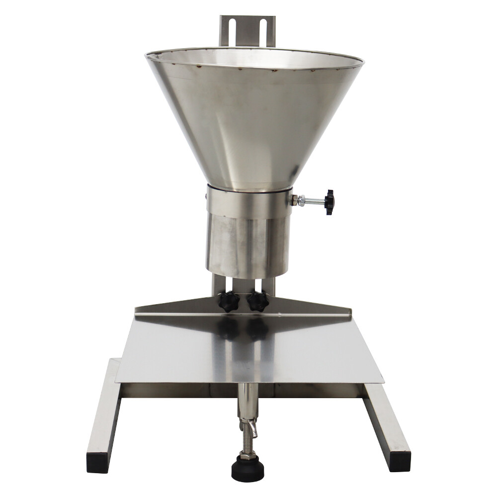 Manual Feeding Hopper w/ Support Stand dia.0.8″/2″/3.9″ Stainless Steel Filling