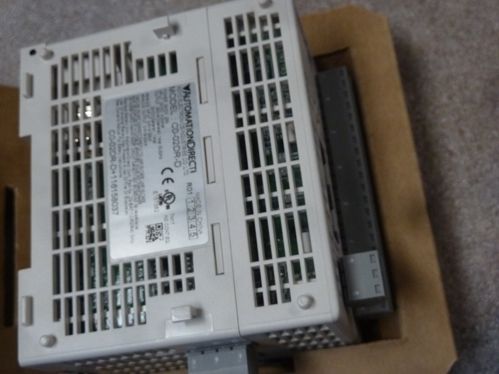 AutomationDirect C0-02DR-D CLICK Koyo Analog CPU Module 24VDC