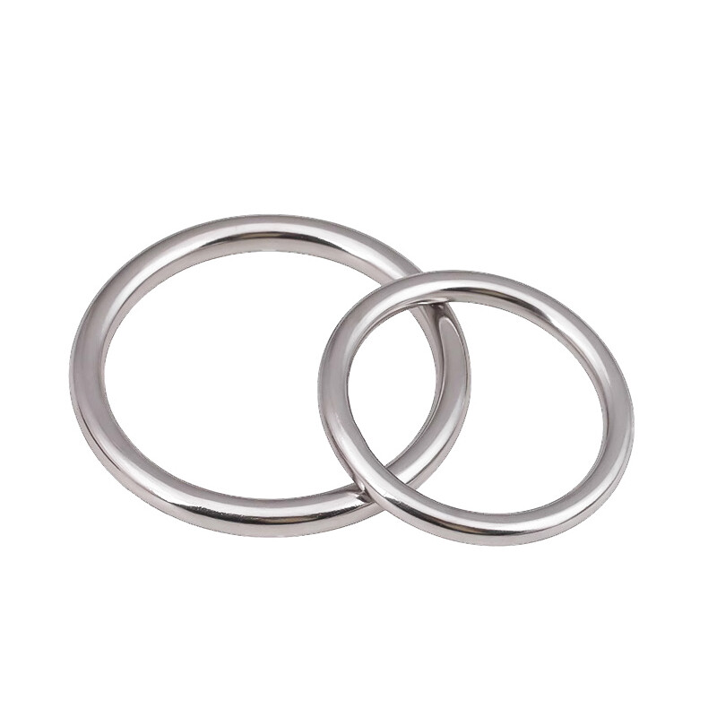 A2 Stainless Steel Round Ring O-Rings Heavy Duty Bright Seamless ID 15mm-150mm