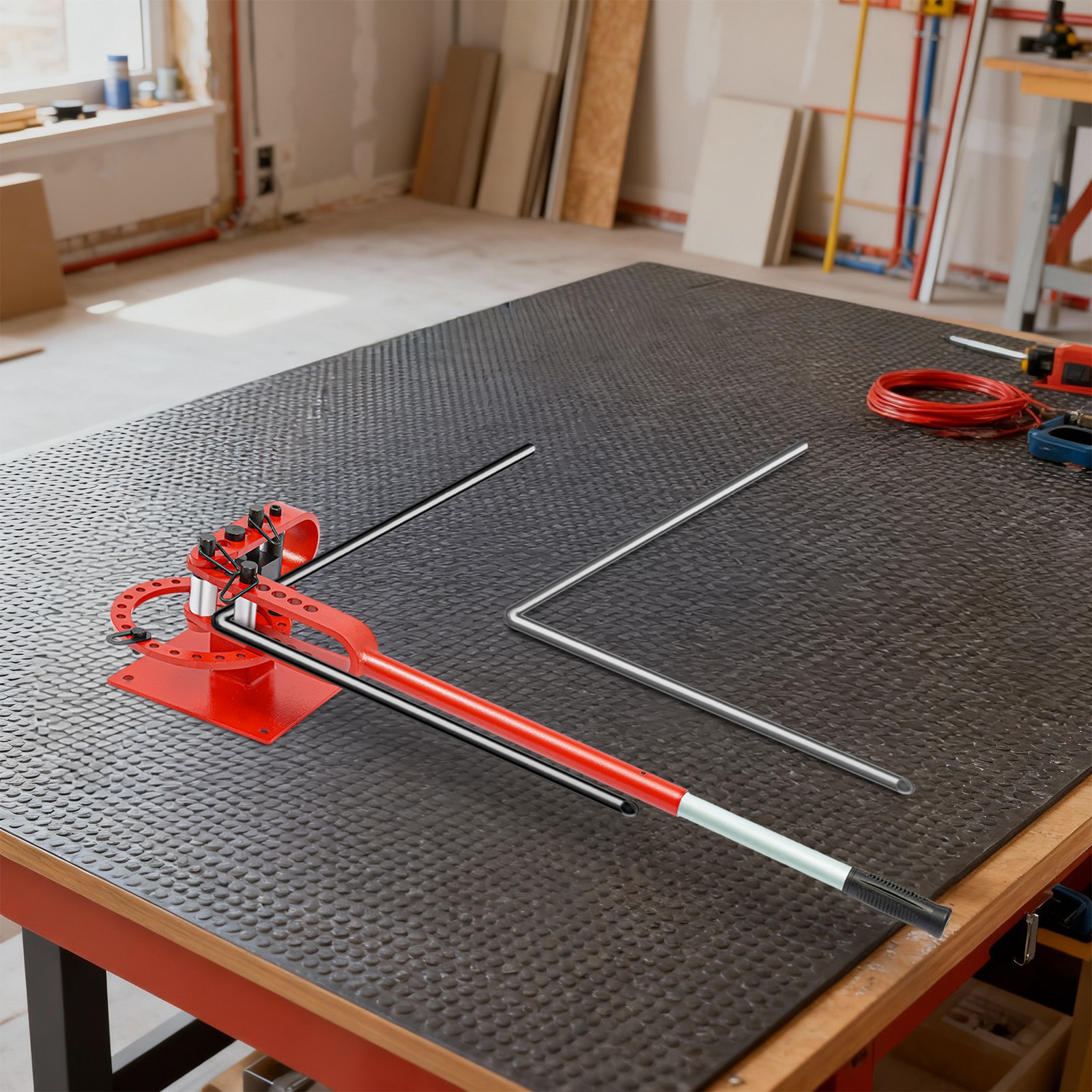 Manual Heavy-duty Tube Bending Tool, Pipe Tube Bender For Construction Sites