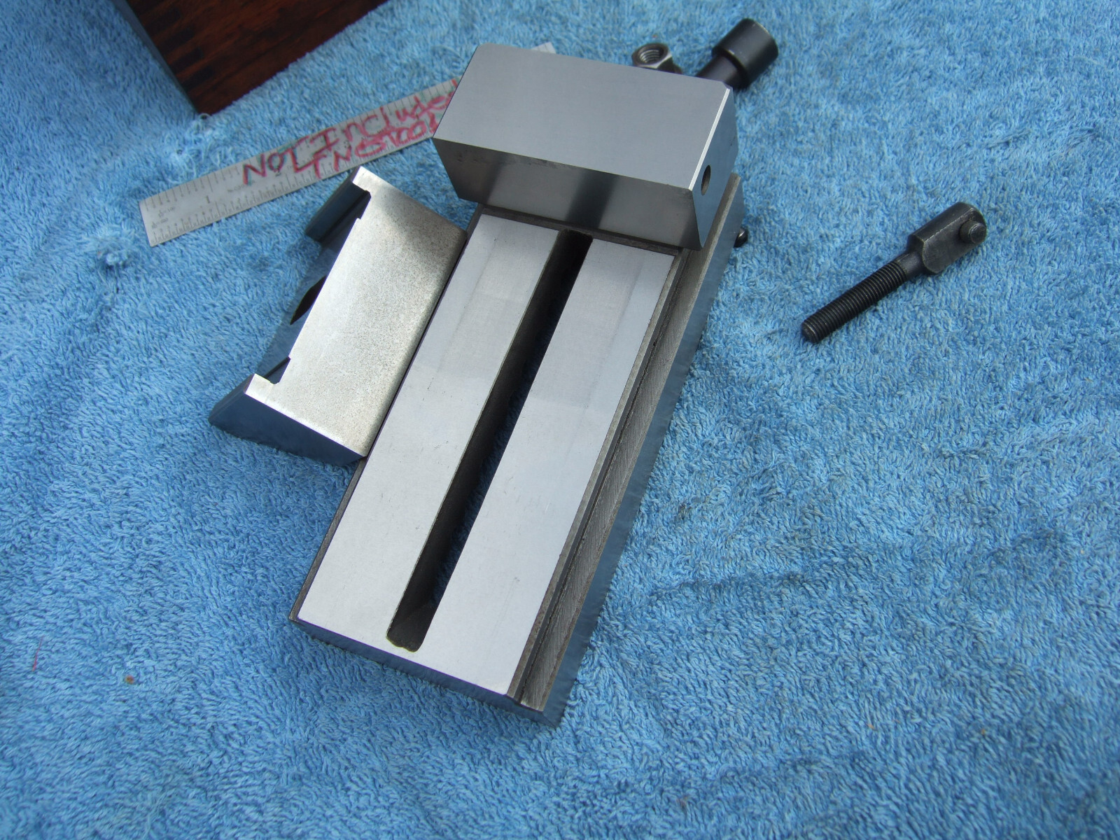 HERMANN SCHMIDT USED V0 4 WOH GRIND VISE CASE&WRENCH TOOLMAKER MACHINIST GRIND 9