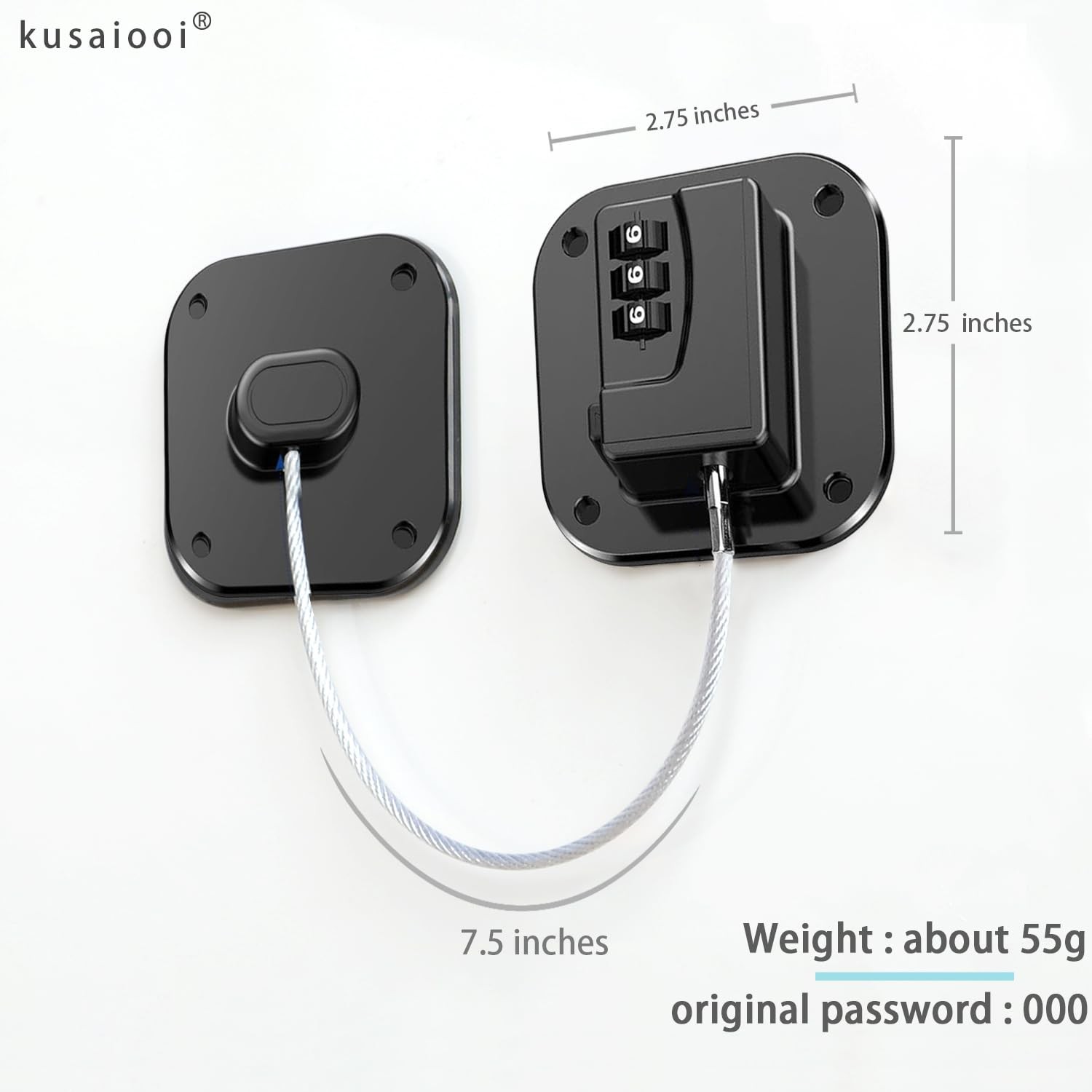 Fridge Lock Refrigerator Freezer Childproof Locks for Cabinets and Drawers Ea…