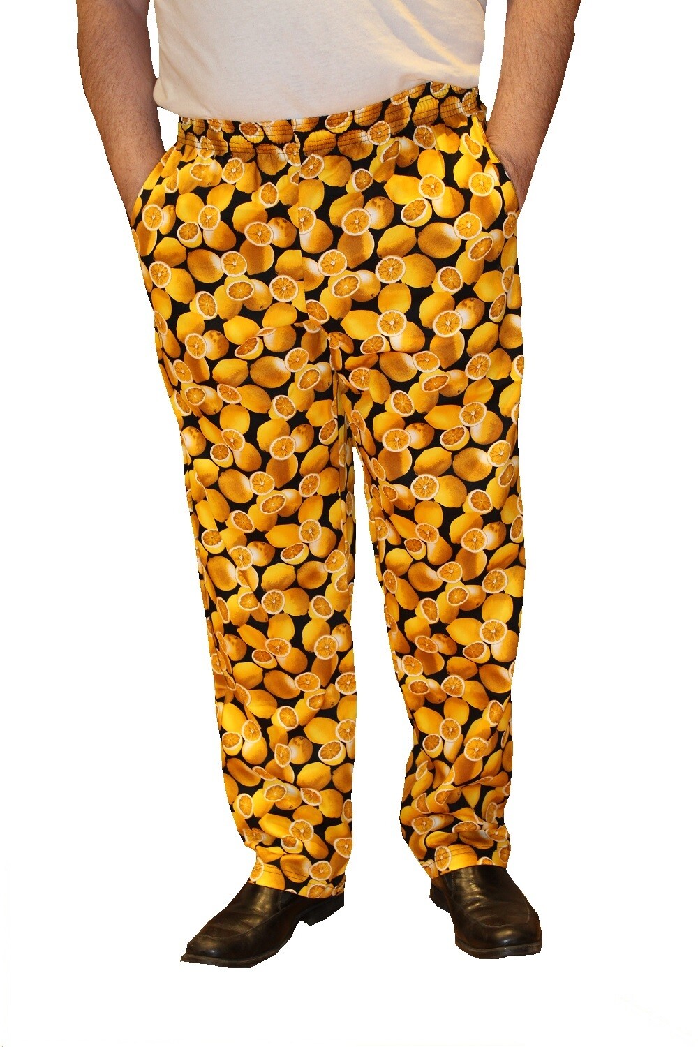 Traditional Men’s 100% Cotton Baggy Chef Pants