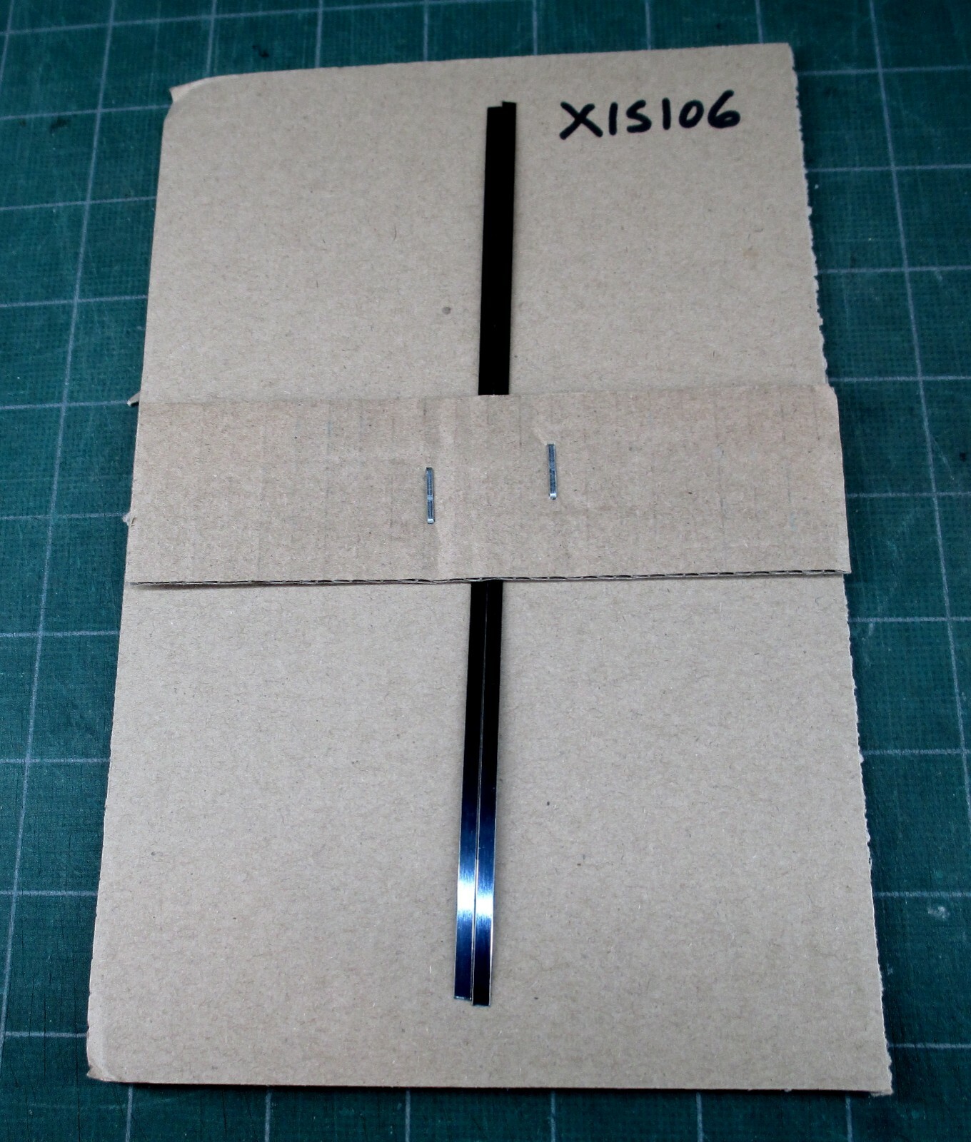Flat spring steel for repairing antique door locksets – 2 each of 7″ length