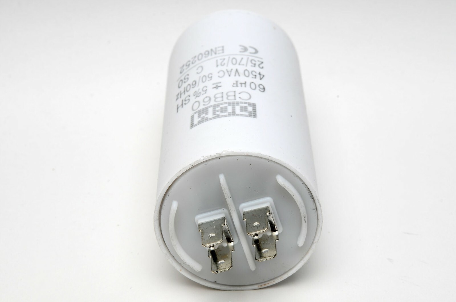 60UF 450VAC Motor Run Capacitor 450V AC CBB60 60 UF Round White 50/60HZ Cap