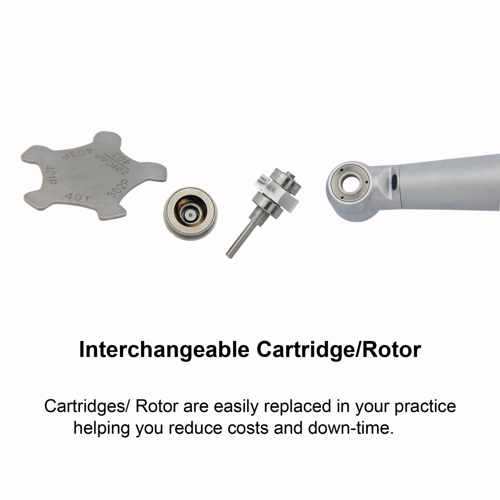 BEING Dental Small Mini Head High Speed Handpiece Fiber Optic NSK Kavo Coupler