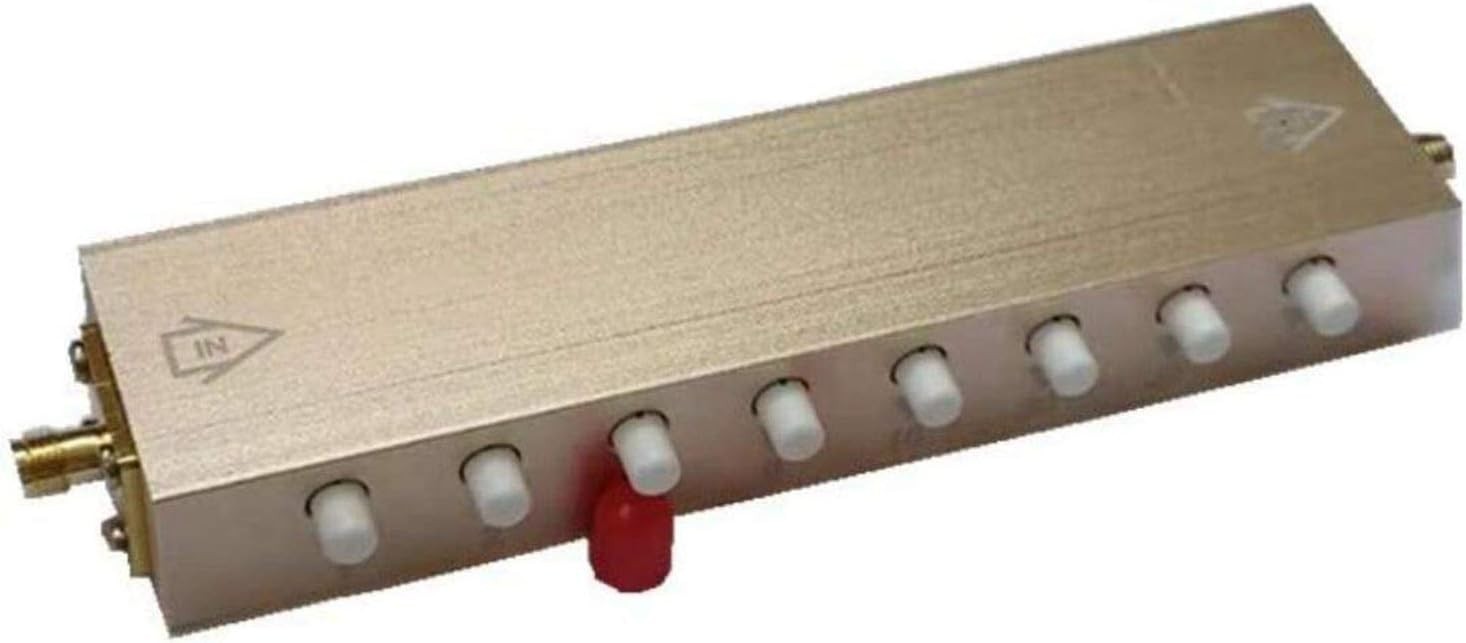 High-Performance 60dB Step Attenuator – 8 Buttons, 50 Ohm, Lightweight Design