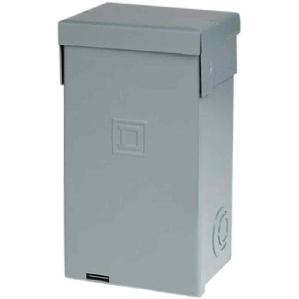 Spa Pool Panel Homeline 50 Amp 2-Space Outdoor 4-Circuit Main Lug Load Center