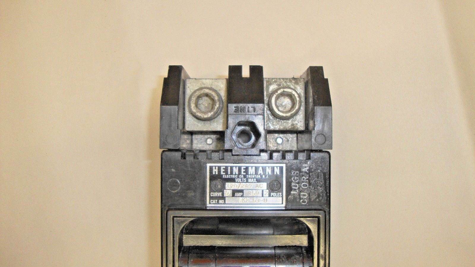 Heinemann CK2-G3-U 150 Amp Main Circuit Breaker 2 Pole 120/240 Volt AC