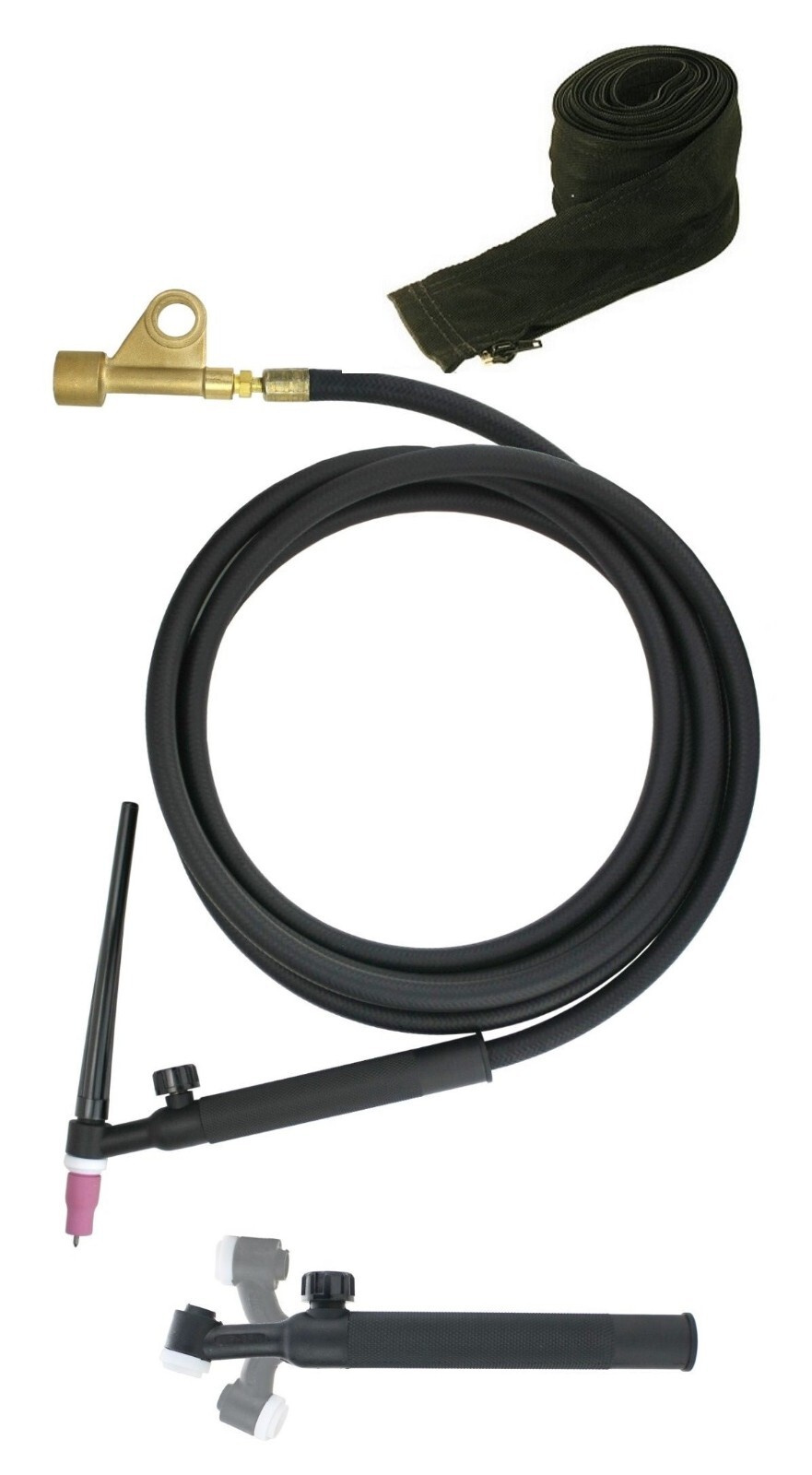 WP9FV-25R TIG Welding Torch Compatible with Weldcraft Flex & Valve Head, 25FT