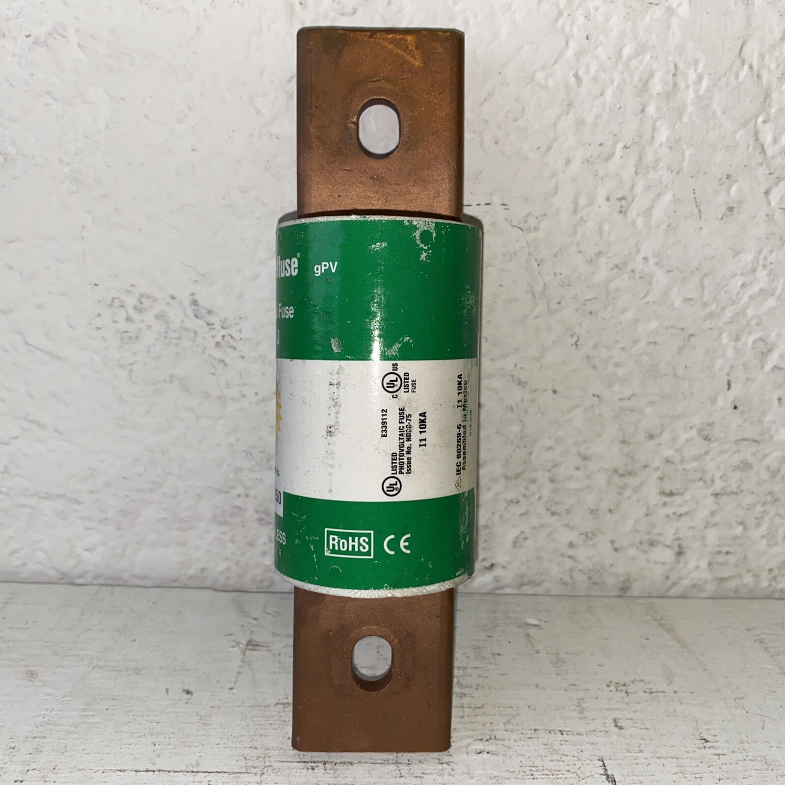 LITTELFUSE SPFJ-250 Photovoltaic Fuse Class J 1000 VDC Or Less