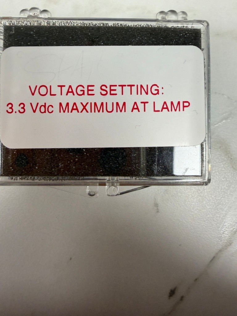 StarDental StarBright Lamp Control Module – 3.3 Vdc Max Voltage Setting