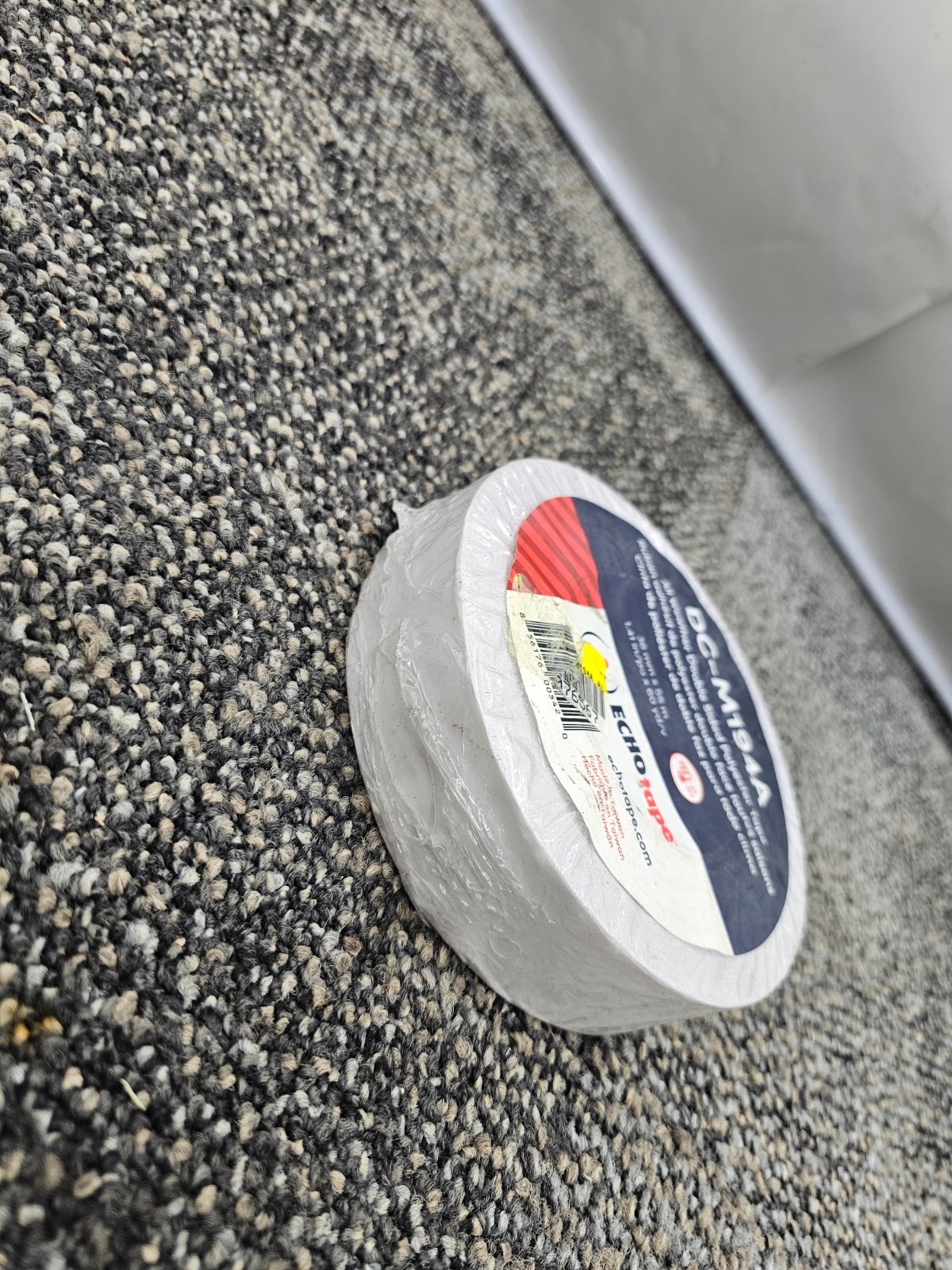 (QTY 2) ECHOtape DC-M194A All Weather Double-Sided Polyester Tape 1.41″ x 60 yd