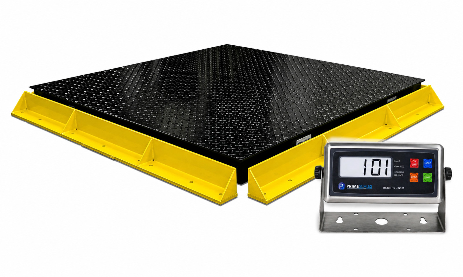New 60″x60″ Floor Scale with Pit Frame for above & in-ground 20000 lb x 5 lbs