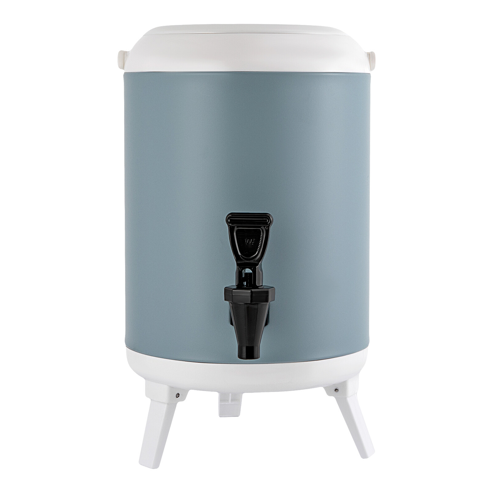 Insulated Beverage Server/Dispenser 1.9 Gallon Hot & Cold Drinks w/Handles Blue