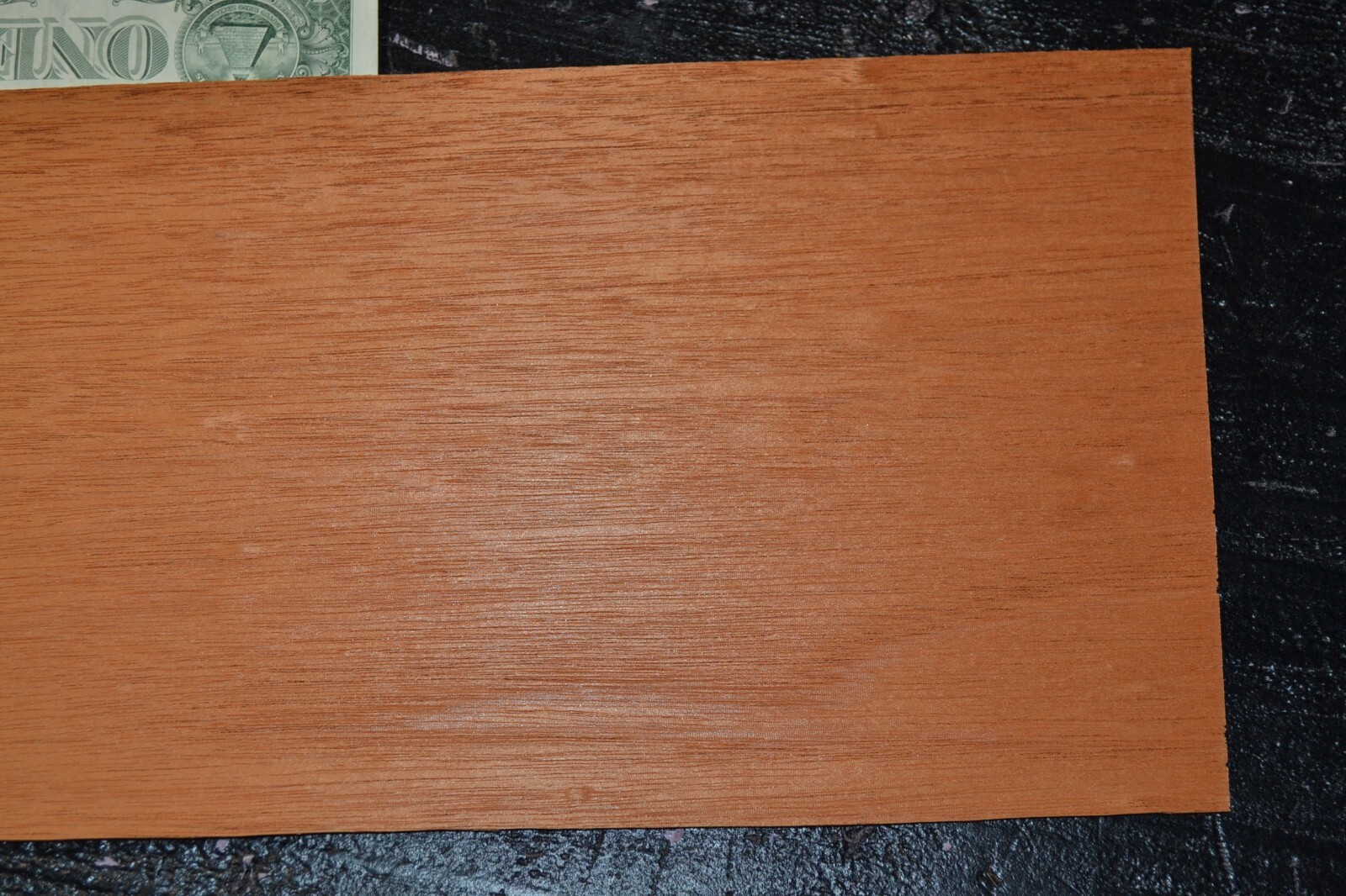 Mahogany Raw Wood Veneer Sheet 7 x 20 inches 1/42nd L4665-40