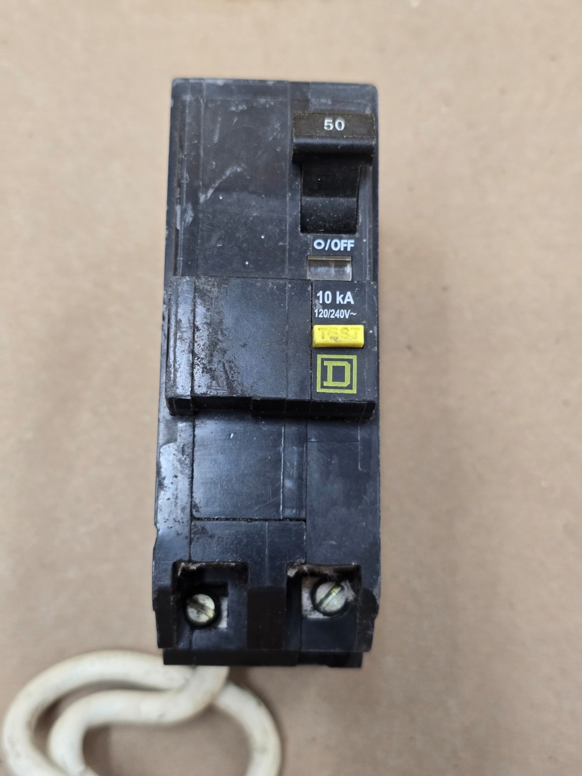 Square D QO250GFICP GFCI Breaker 50AMP 2POLE