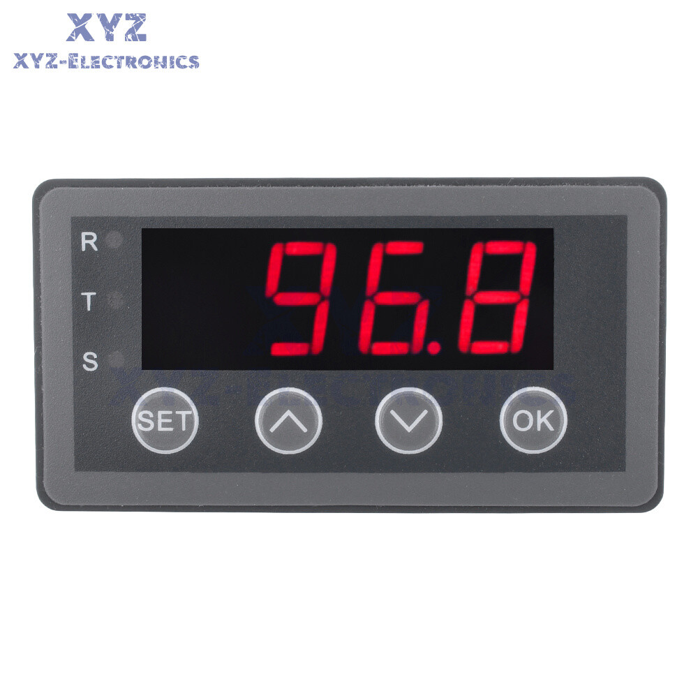 0-10V 0-20mA 2-10V 4-20mA 4-Wire Analog Input (Reception) Display Meter DC 8~25V