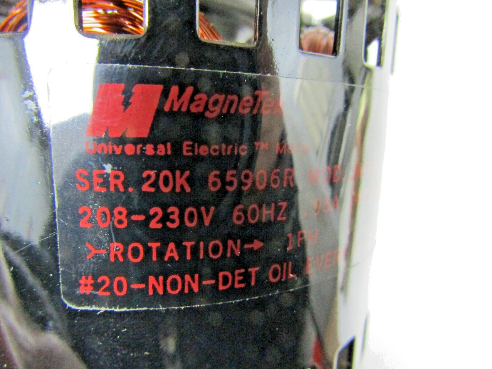 🔥NEW # 398 MAGNETEK 1/20 HP HVAC MOTOR 1Ø 208-230 VAC 1450 RPM CCWSE JA2R143N