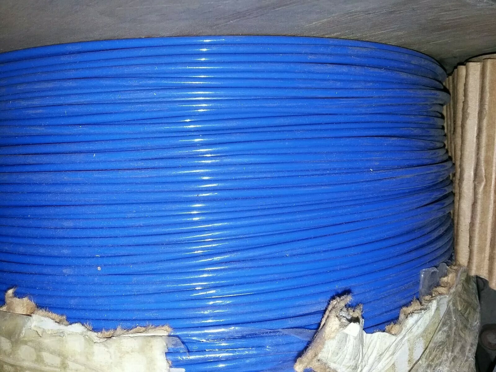 12 Awg 19 Strand M16878/4-12-6 Blue Silver Plated Teflon 25 ft. hank