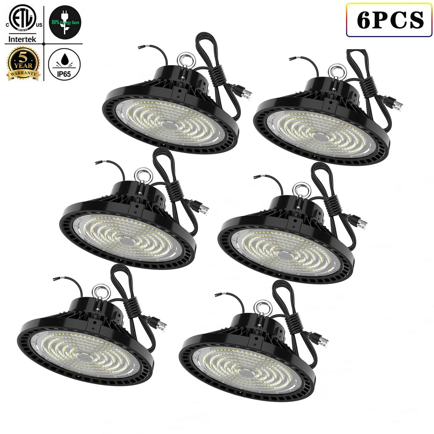 240W UFO LED High Bay Light Work Shop Warehouse Business & Industrial Lighting
