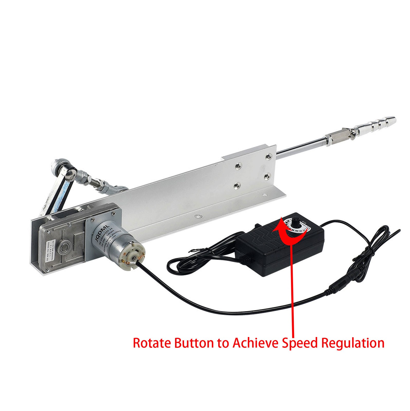 High Torque 30lbs Cycle Reciprocating Linear Actuator Motor 24V 160RPM 150mm