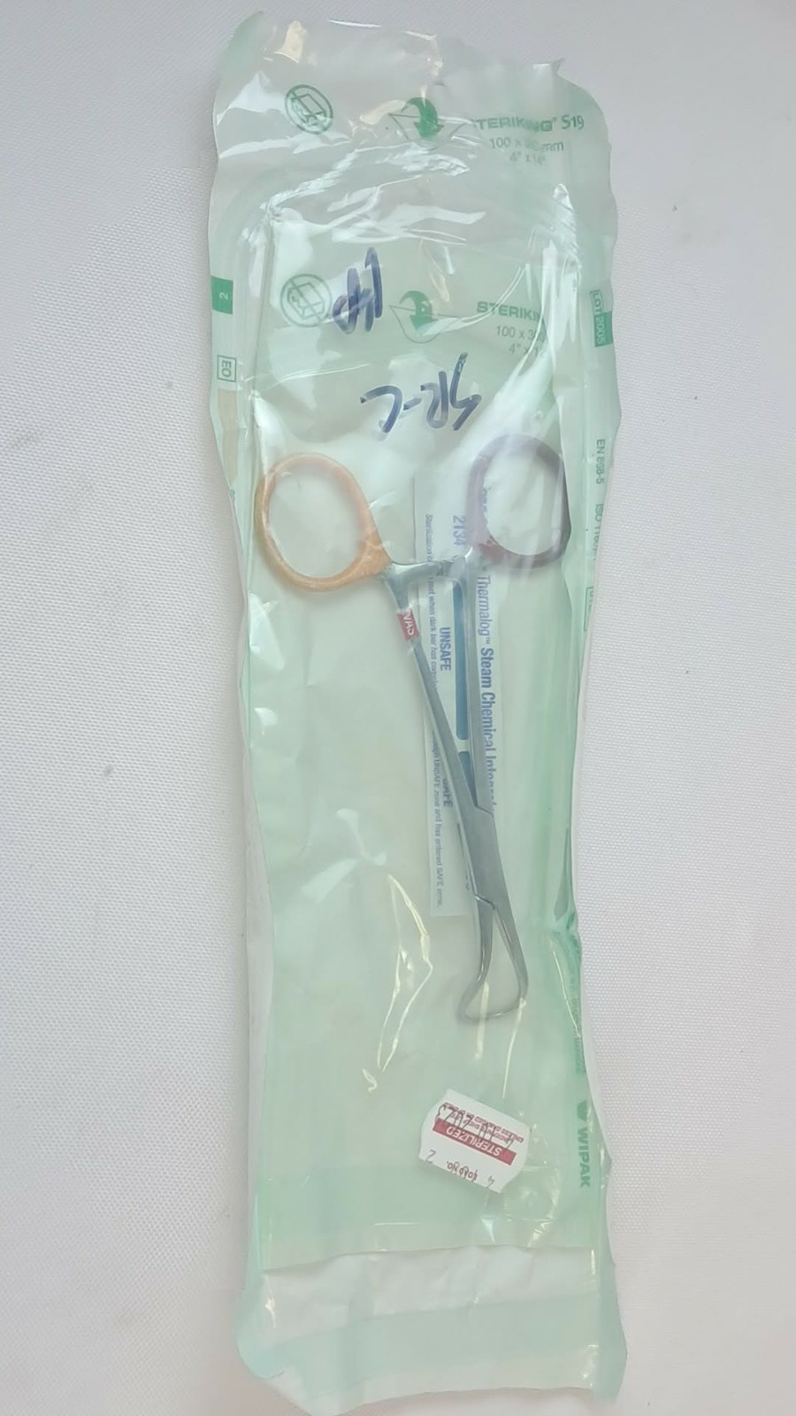 Jarit 110-102 Backhaus Towel Clamp Forceps 5-1/4″ Angled