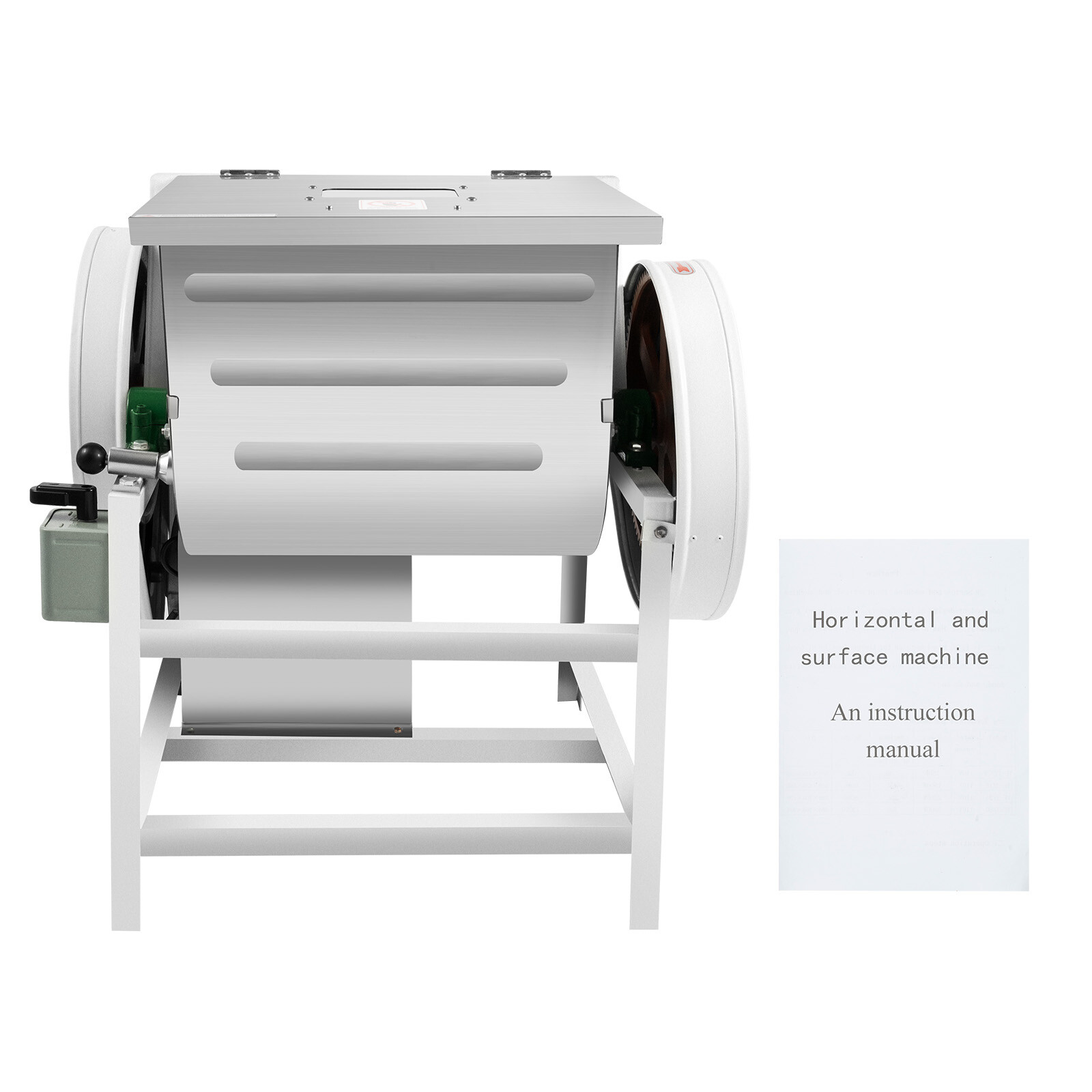 110V 15kg Commercial Dough Mixer Machine, 30QT Electric Flour Kneading Machine