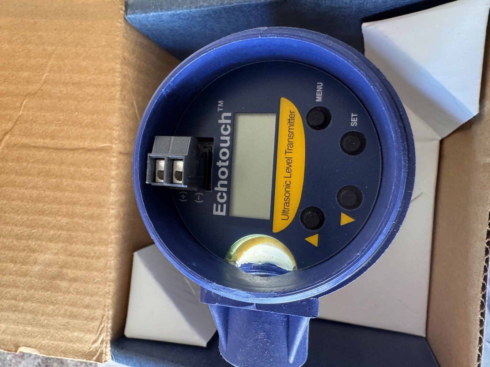 Flowline LU20-5001 Ultrasonic Level Transmitter Sensor, Analog DC SPDT
