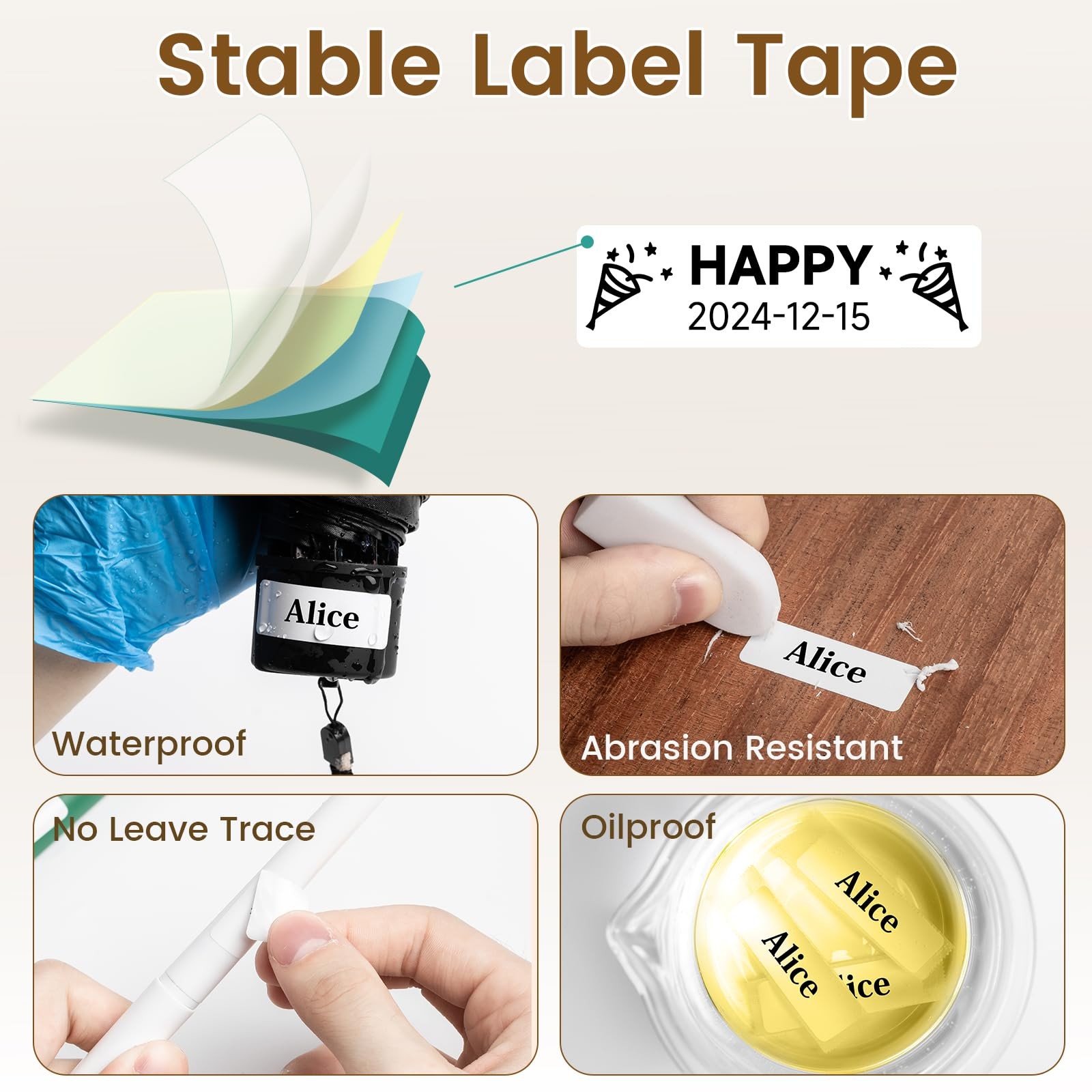 Phomemo Label Maker D30 Bluetooth Mini Label Maker Machine Small Portable