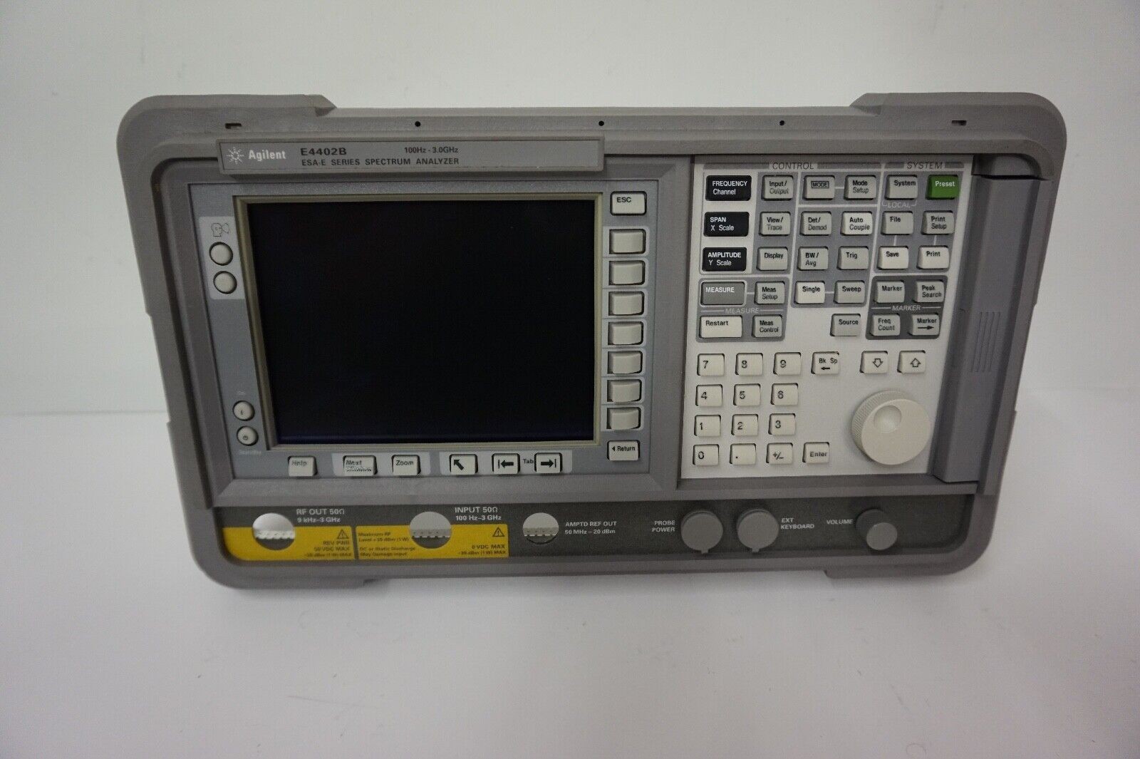Agilent E4402B Front Panel Assembly Complete as Shown