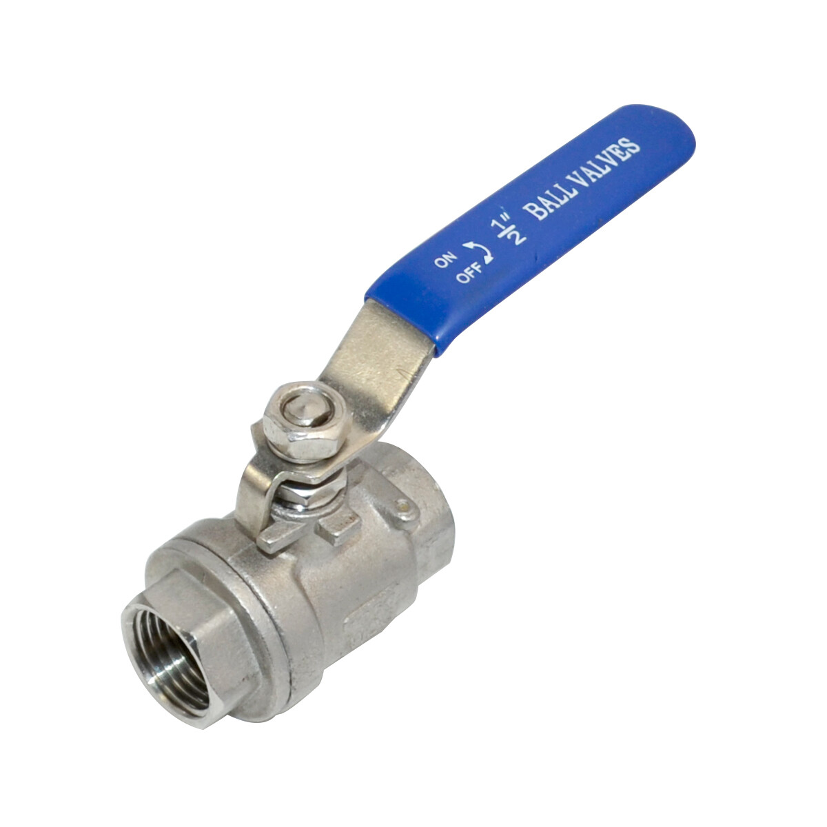 1/2 inch 1/2″ Ball Valve,316 Stainless Steel Full Port,2-Piece, 1000WOG, 2Pack